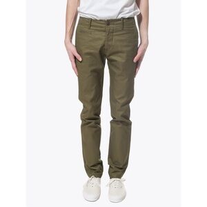 Wings + Horns Westpoint Chinos - Olive Green Khaki Cotton Chino Pants sz 28